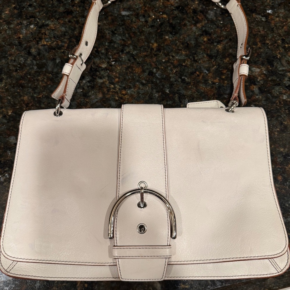 Leather handbag